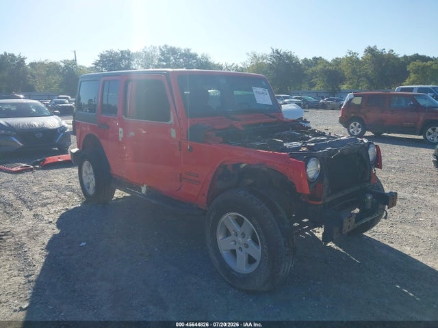2015 Jeep Wrangler Unlimited Sport მანქანა იყიდება აუქციონზე, vin: 1C4BJWDG7FL670944, აუქციონის ნომერი: 45644826