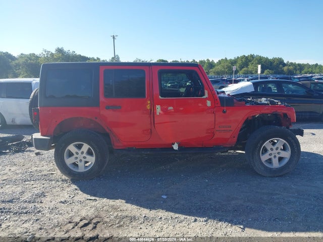 2015 Jeep Wrangler Unlimited Sport მანქანა იყიდება აუქციონზე, vin: 1C4BJWDG7FL670944, აუქციონის ნომერი: 45644826