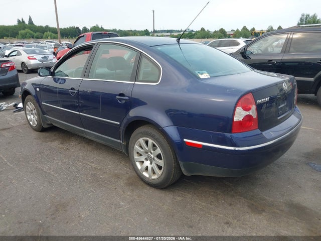 Aukcja sprzedaży 2001 Volkswagen Passat Gls, vin: WVWPD63B91P140947, numer aukcji: 45644827