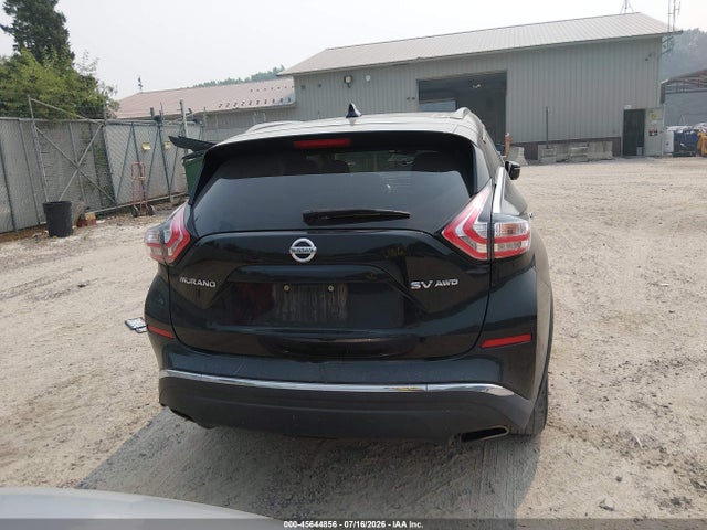 Auction sale of the 2018 Nissan Murano Sv, vin: 5N1AZ2MH6JN158378, lot number: 45644856
