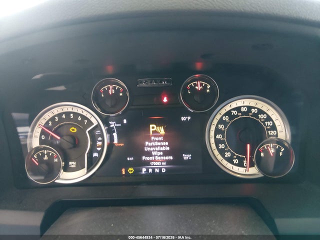 45644934 :رقم المزاد ، 1C6RR7GT9HS596934 vin ، 2017 Ram 1500 Big Horn  4x4 6'4 Box مزاد بيع