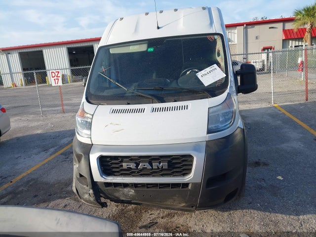 Aukcja sprzedaży 2021 Ram Promaster 2500 High Roof 136 Wb, vin: 3C6LRVCG8ME518046, numer aukcji: 45644959