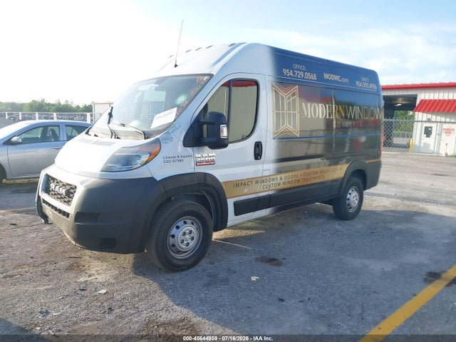 Aukcja sprzedaży 2021 Ram Promaster 2500 High Roof 136 Wb, vin: 3C6LRVCG8ME518046, numer aukcji: 45644959
