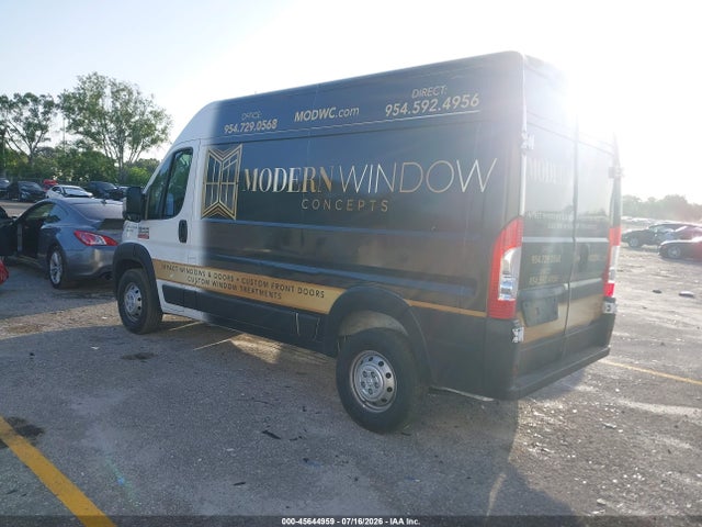 Aukcja sprzedaży 2021 Ram Promaster 2500 High Roof 136 Wb, vin: 3C6LRVCG8ME518046, numer aukcji: 45644959