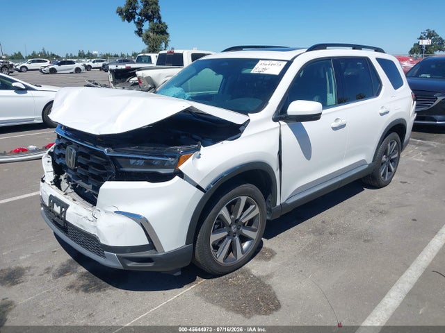 2025 Honda Pilot Touring მანქანა იყიდება აუქციონზე, vin: 5FNYG1H75SB080552, აუქციონის ნომერი: 45644973