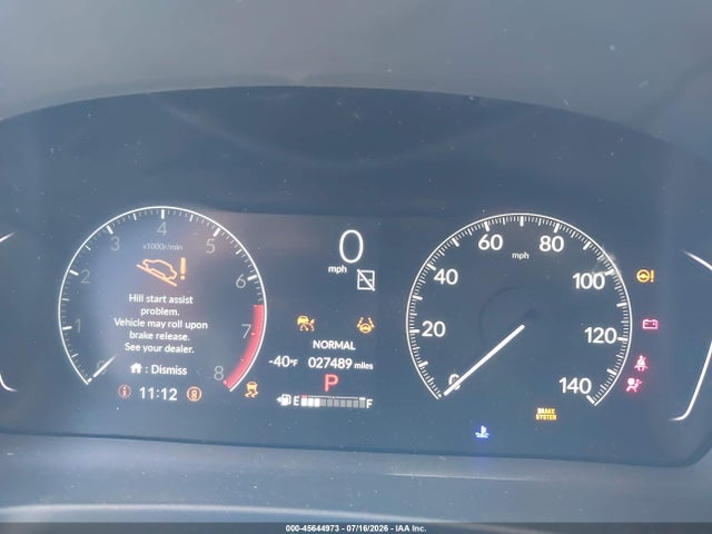 2025 Honda Pilot Touring მანქანა იყიდება აუქციონზე, vin: 5FNYG1H75SB080552, აუქციონის ნომერი: 45644973