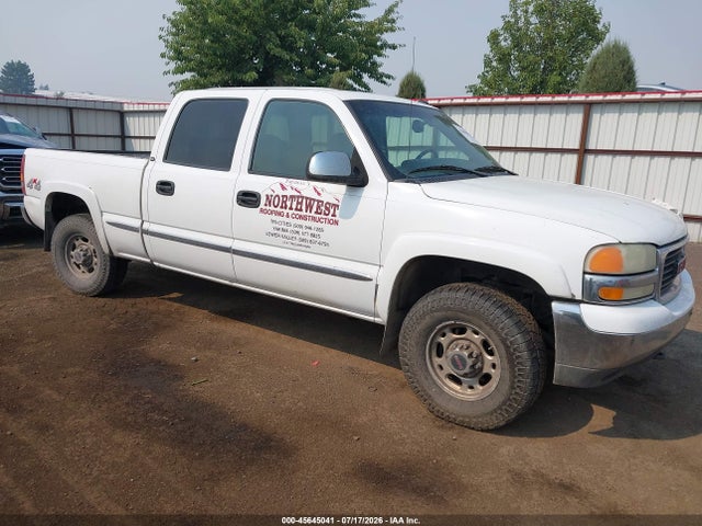 45645041 :رقم المزاد ، 1GTGK13U72F234634 vin ، 2002 Gmc Sierra 1500hd Sle مزاد بيع
