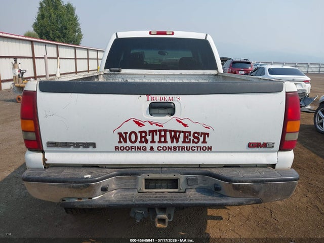 45645041 :رقم المزاد ، 1GTGK13U72F234634 vin ، 2002 Gmc Sierra 1500hd Sle مزاد بيع