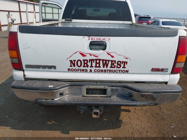 45645041 :رقم المزاد ، 1GTGK13U72F234634 vin ، 2002 Gmc Sierra 1500hd Sle مزاد بيع