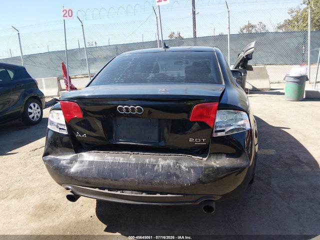 45645061 :رقم المزاد ، WAUEF78EX6A256059 vin ، 2006 Audi A4 2.0t مزاد بيع
