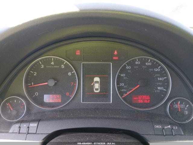 45645061 :رقم المزاد ، WAUEF78EX6A256059 vin ، 2006 Audi A4 2.0t مزاد بيع