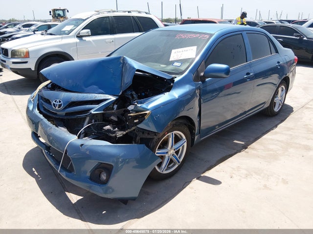 45645075 :رقم المزاد ، 5YFBU4EE4DP105936 vin ، 2013 Toyota Corolla L مزاد بيع