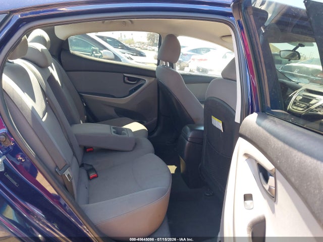 Hyundai ELANTRA SE 2014 5NPDH4AE1EH539393 Image 8