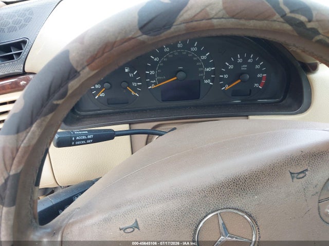 45645106 :رقم المزاد ، WDBJF65J1YB161947 vin ، 2000 Mercedes-benz E 320 مزاد بيع
