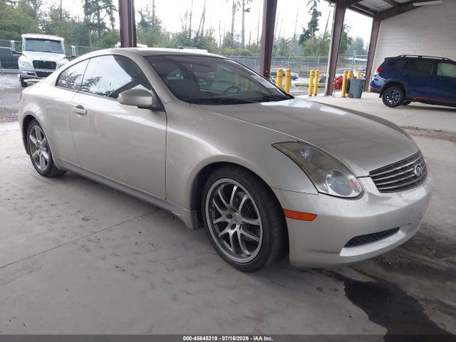 2005 Infiniti G35 მანქანა იყიდება აუქციონზე, vin: JNKCV54E35M416401, აუქციონის ნომერი: 45645219