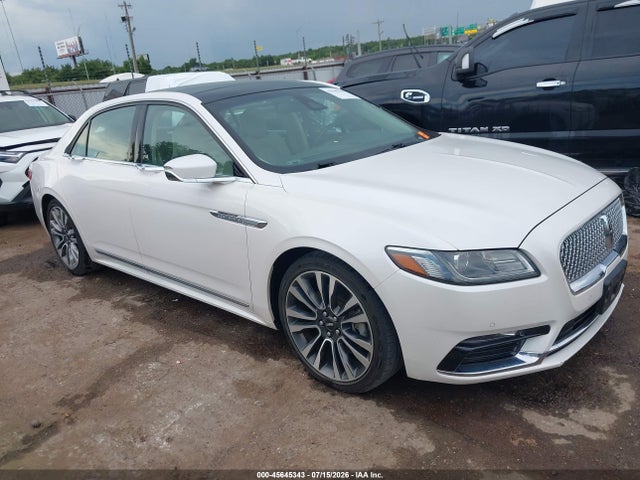 2019 Lincoln Continental Select მანქანა იყიდება აუქციონზე, vin: 1LN6L9SK0K5609403, აუქციონის ნომერი: 45645343