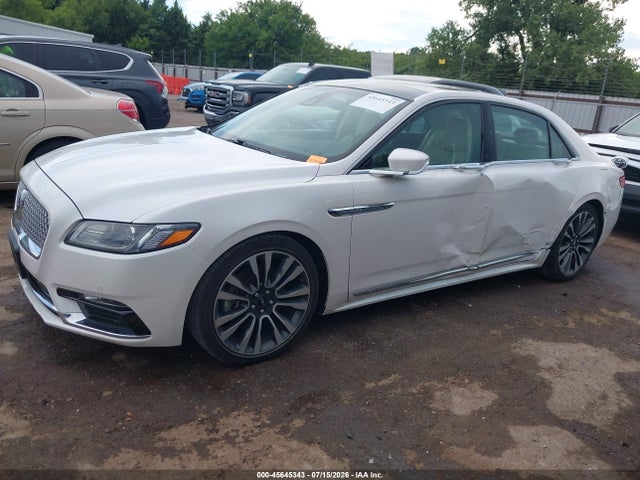 2019 Lincoln Continental Select მანქანა იყიდება აუქციონზე, vin: 1LN6L9SK0K5609403, აუქციონის ნომერი: 45645343