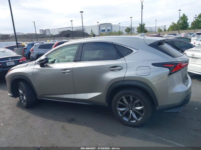 45645367 :رقم المزاد ، JTJYARBZ6J2094355 vin ، 2018 Lexus Nx 300 F Sport مزاد بيع