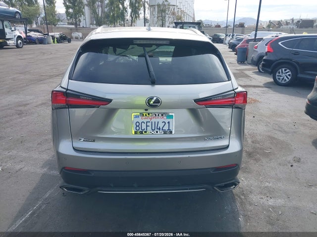45645367 :رقم المزاد ، JTJYARBZ6J2094355 vin ، 2018 Lexus Nx 300 F Sport مزاد بيع