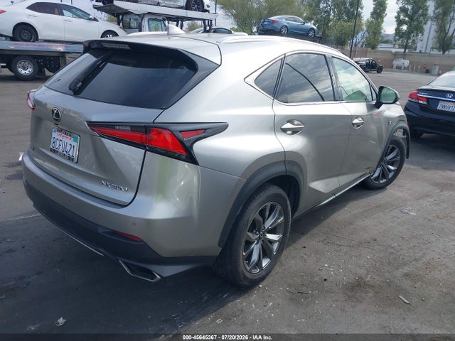 45645367 :رقم المزاد ، JTJYARBZ6J2094355 vin ، 2018 Lexus Nx 300 F Sport مزاد بيع