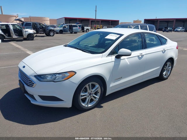 Ford Fusion Hybrid S 2018 3FA6P0UU8JR243694 Image 2