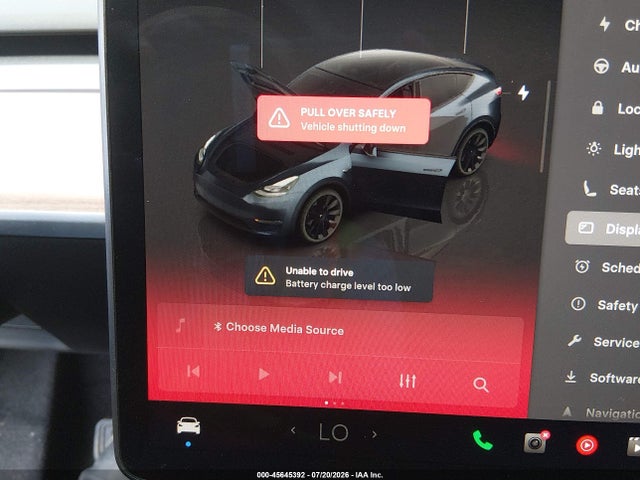 Aukcja sprzedaży 2025 Tesla Model Y Long Range Dual Motor Rear-wheel Drive, vin: 7SAYGDED9SF215319, numer aukcji: 45645392