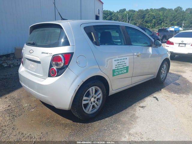 45645562 :رقم المزاد ، 1G1JC6SH9E4237208 vin ، 2014 Chevrolet Sonic Lt Auto مزاد بيع