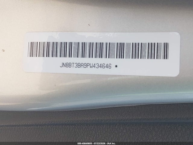 Продаж на аукціоні авто 2023 Nissan Rogue Sv Fwd, vin: JN8BT3BA9PW434646, номер лоту: 45645605
