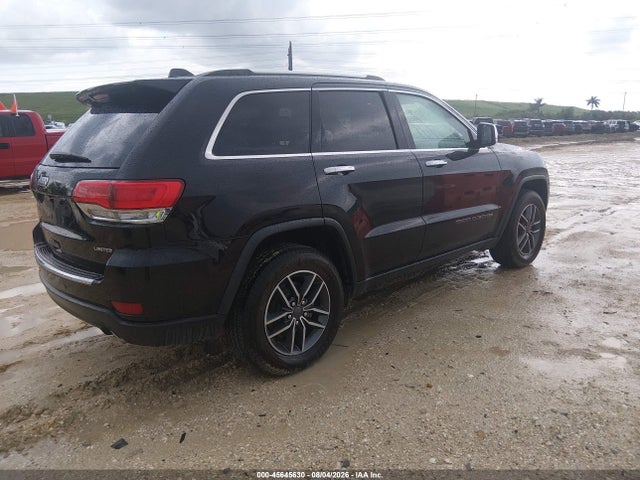 45645630 :رقم المزاد ، 1C4RJFBG5KC713253 vin ، 2019 Jeep Grand Cherokee Limited 4x4 مزاد بيع