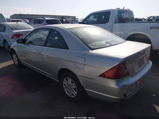 45645640 :رقم المزاد ، 1HGEM22513L050716 vin ، 2003 Honda Civic Lx مزاد بيع
