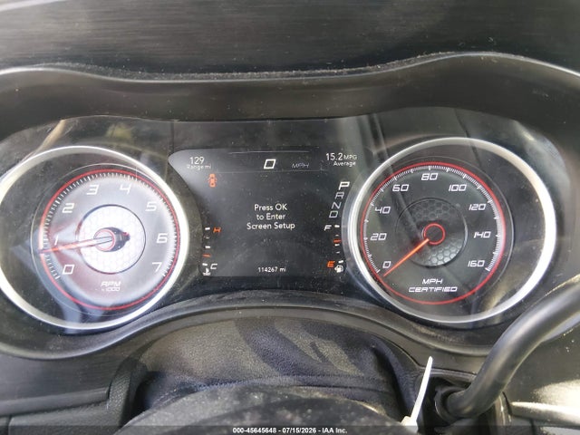45645648 :رقم المزاد ، 2C3CDXAT4GH206029 vin ، 2016 Dodge Charger Police مزاد بيع