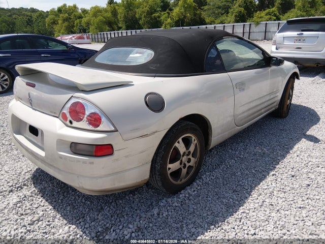 Aukcja sprzedaży 2003 Mitsubishi Eclipse Spyder Gs, vin: 4A3AE45G03E007814, numer aukcji: 45645802