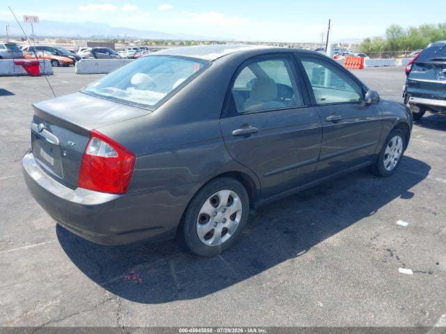 45645858 :رقم المزاد ، KNAFE121445042054 vin ، 2004 Kia Spectra Ex/lx مزاد بيع