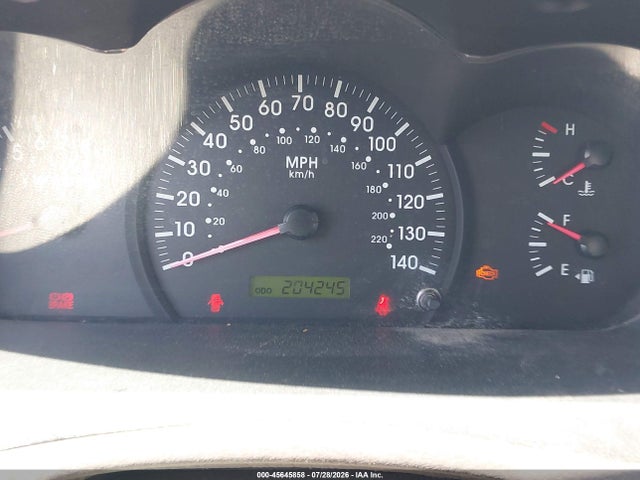 45645858 :رقم المزاد ، KNAFE121445042054 vin ، 2004 Kia Spectra Ex/lx مزاد بيع