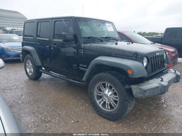 2016 Jeep Wrangler Unlimited Sport მანქანა იყიდება აუქციონზე, vin: 1C4BJWDG5GL202678, აუქციონის ნომერი: 45645875