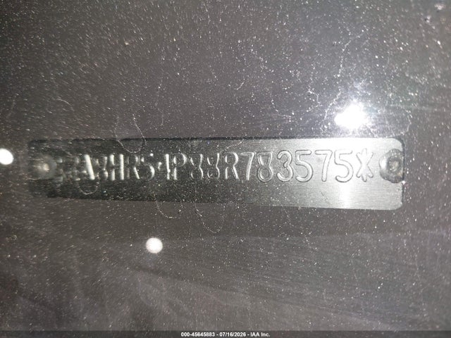 45645883 :رقم المزاد ، 2A8HR54P88R783575 vin ، 2008 Chrysler Town & Country Touring مزاد بيع