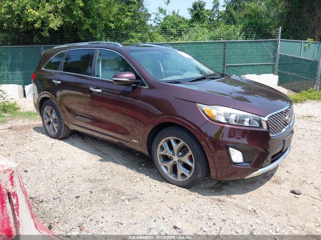 Aukcja sprzedaży 2016 Kia Sorento 3.3l Sx, vin: 5XYPKDA56GG073873, numer aukcji: 45645923