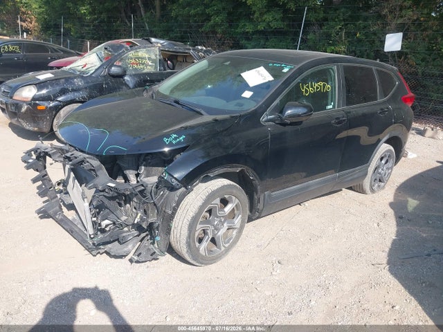 2018 Honda Cr-v Ex-l/ex-l Navi მანქანა იყიდება აუქციონზე, vin: 7FARW2H8XJE054828, აუქციონის ნომერი: 45645970