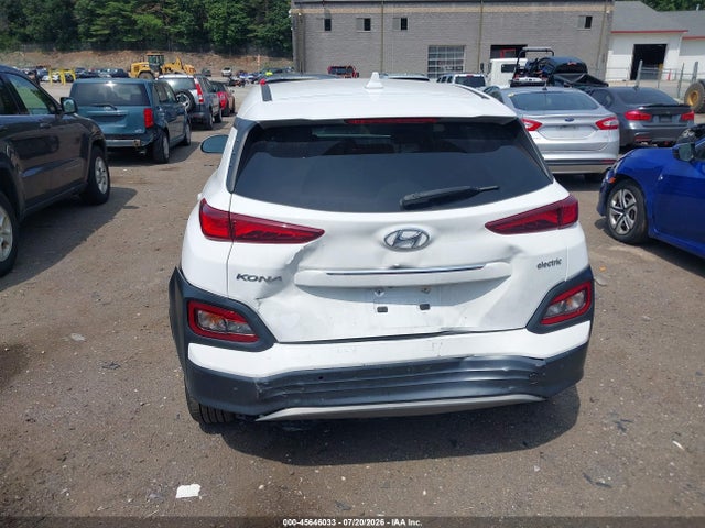 2021 Hyundai Kona Electric Ultimate მანქანა იყიდება აუქციონზე, vin: KM8K53AG6MU128597, აუქციონის ნომერი: 45646033