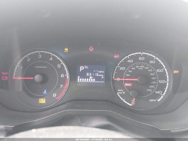 Продаж на аукціоні авто 2019 Subaru Impreza 2.0i Premium, vin: 4S3GKAC60K3611436, номер лоту: 45646063