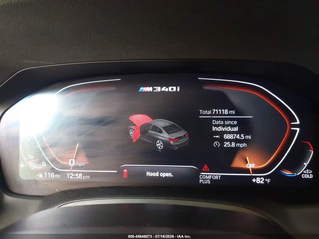 Продаж на аукціоні авто 2022 Bmw M340i M340i Xdrive, vin: 3MW5U9J0XN8C23072, номер лоту: 45646073
