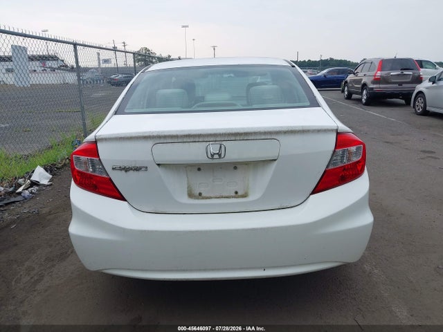 45646097 :رقم المزاد ، 19XFB2F88CE316433 vin ، 2012 Honda Civic Ex مزاد بيع