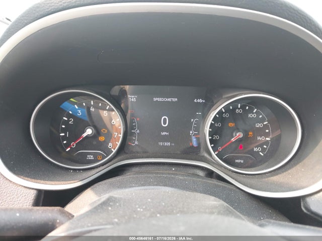 45646161 :رقم المزاد ، 3C4NJCCB5LT140683 vin ، 2020 Jeep Compass Limited Fwd مزاد بيع