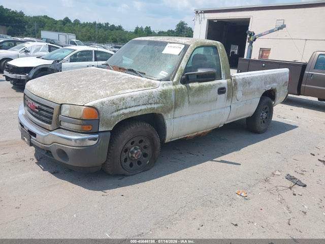 45646198 :رقم المزاد ، 3GTEK14V76G229114 vin ، 2006 Gmc Sierra 1500 Work Truck مزاد بيع