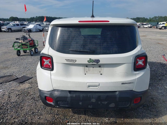2020 Jeep Renegade Sport Fwd მანქანა იყიდება აუქციონზე, vin: ZACNJAAB0LPL58882, აუქციონის ნომერი: 45646276