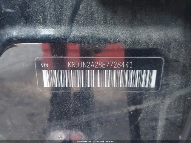 45646305 :رقم المزاد ، KNDJN2A28E7728441 vin ، 2014 Kia Soul مزاد بيع