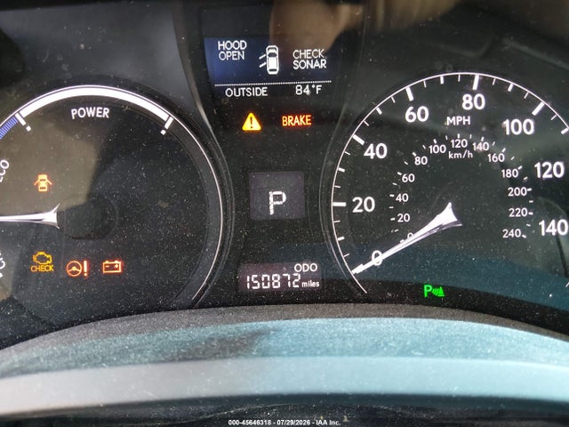 45646318 :رقم المزاد ، JTJZB1BAXD2009437 vin ، 2013 Lexus Rx 450h مزاد بيع