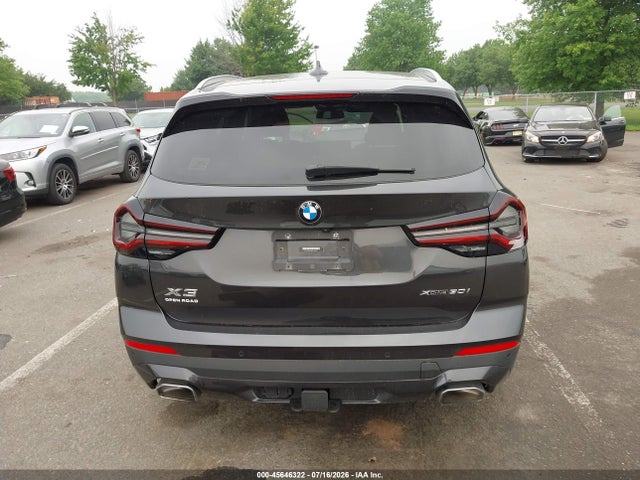 Aukcja sprzedaży 2022 Bmw X3 Xdrive30i, vin: 5UX53DP09N9N39857, numer aukcji: 45646322