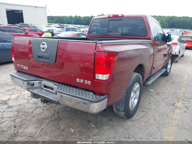 Продаж на аукціоні авто 2005 Nissan Titan Se, vin: 1N6BA06A05N569721, номер лоту: 45646338
