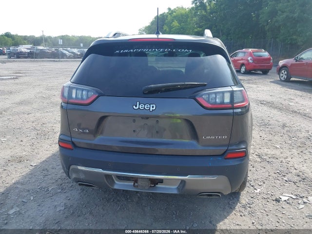 2019 Jeep Cherokee Limited 4x4 მანქანა იყიდება აუქციონზე, vin: 1C4PJMDX5KD156573, აუქციონის ნომერი: 45646366